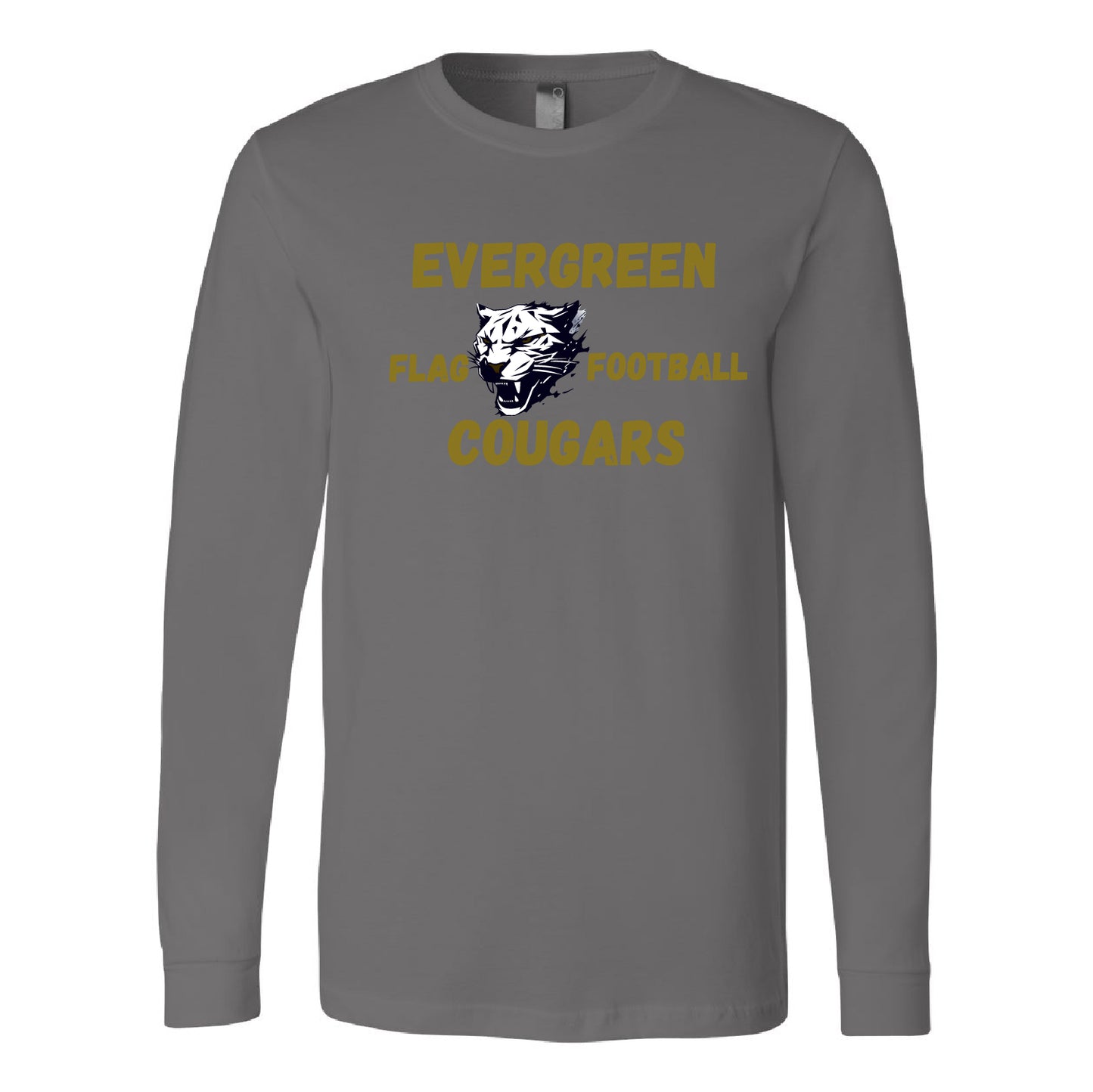 Evergreen Flag Football Unisex Jersey Long Sleeve Tee