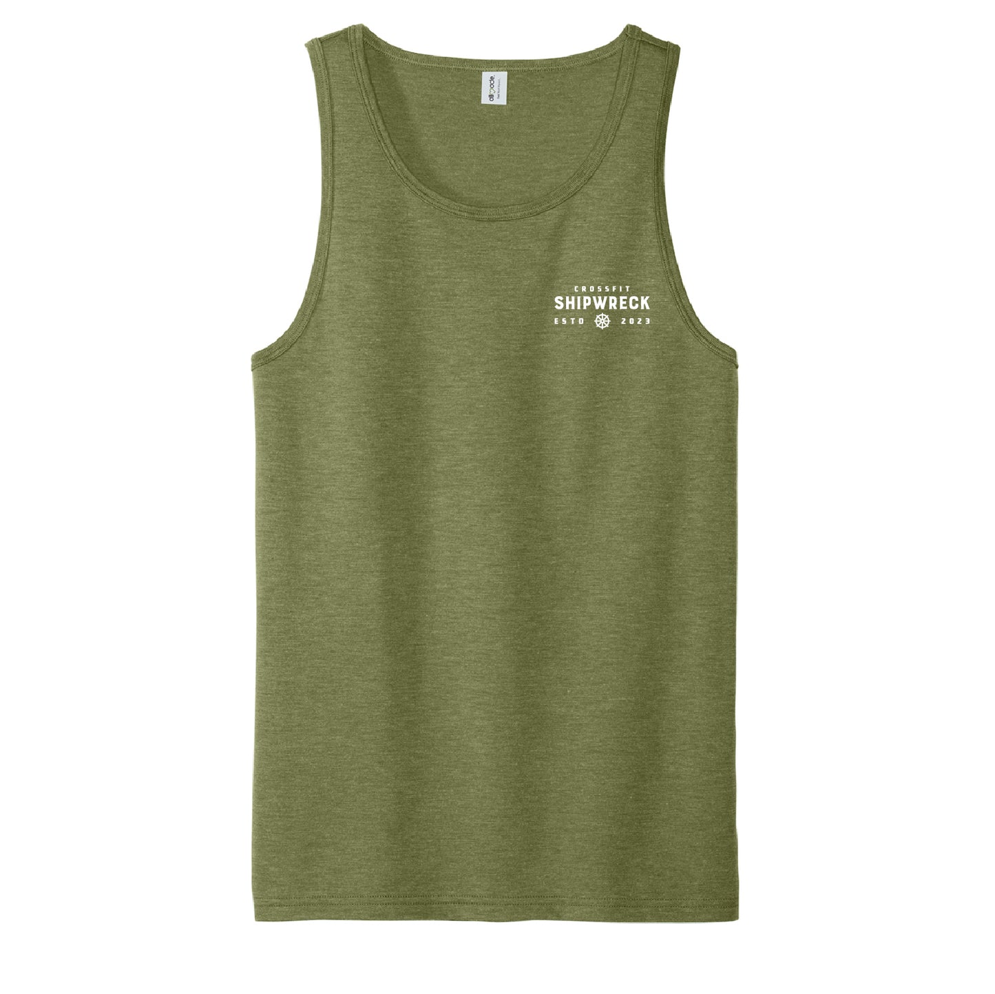 Crossfit Shipwreck Unisex Tri-Blend Tank