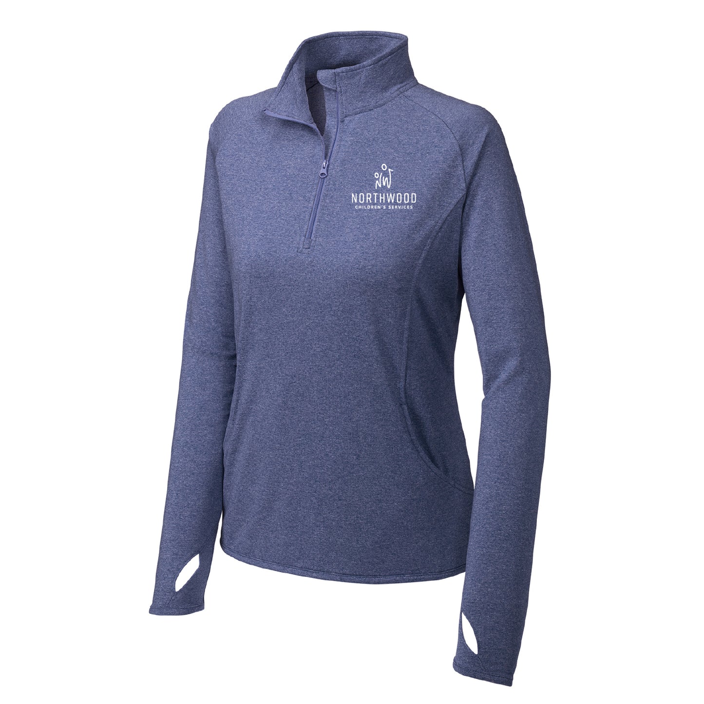 Northwoods Ladies Sport-Wick Stretch 1/4 Zip