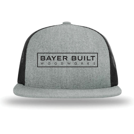 Bayer Built Wool Blend Flat Bill Trucker Cap 2