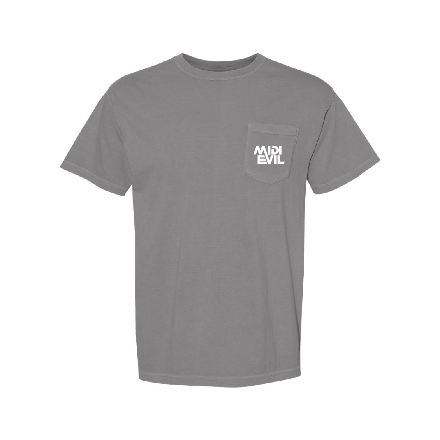 MidiEvil Garment-Dyed Heavyweight Pocket T-Shirt