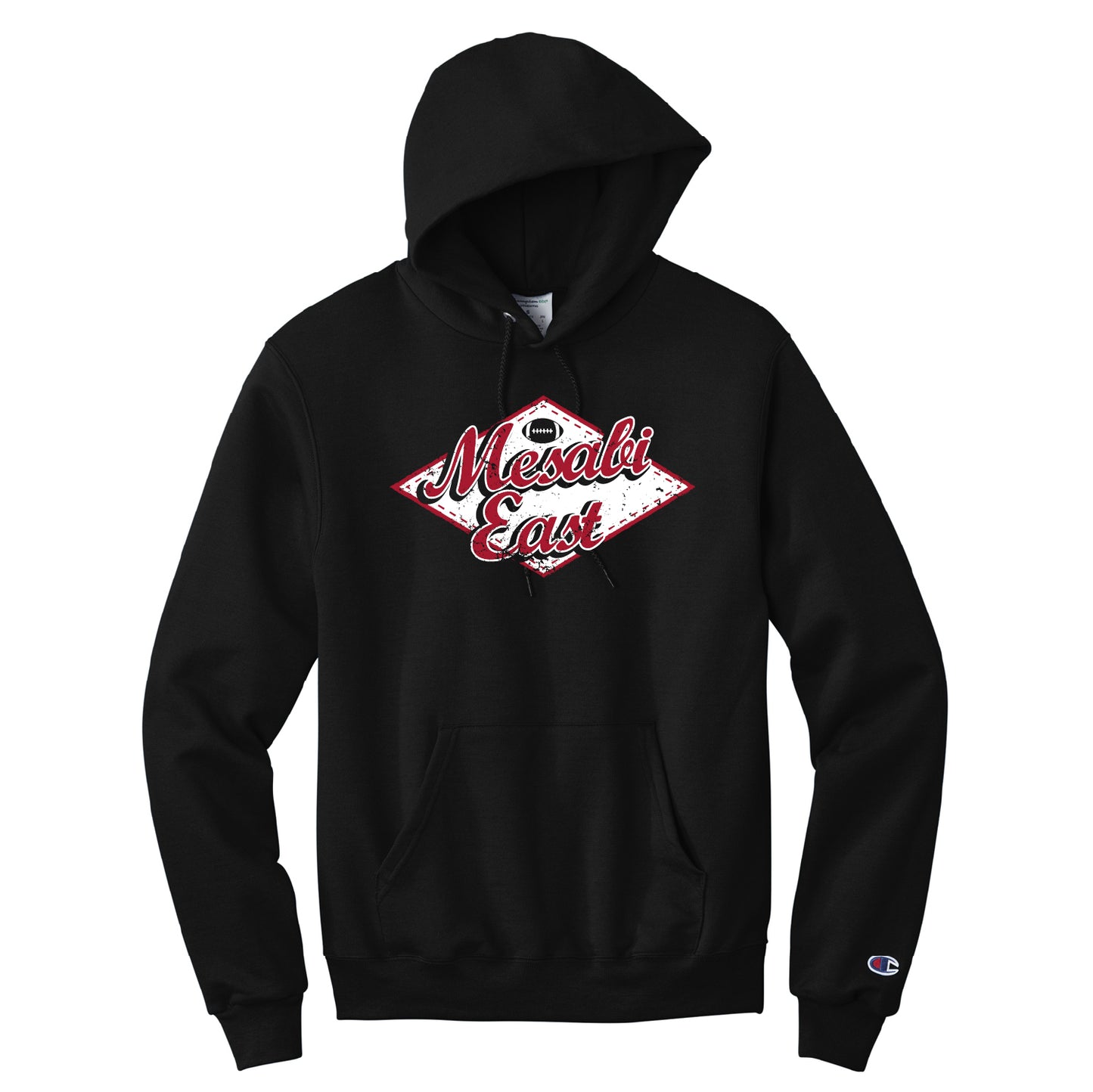 Mesabi East Football Champion® Powerblend® Pullover Hoodie