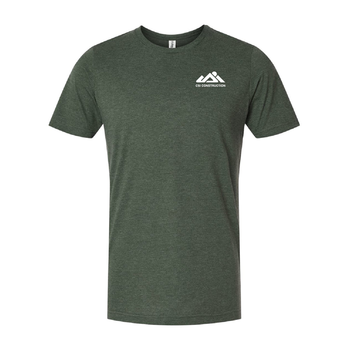 CSI Construction Unisex Combed CVC T-Shirt