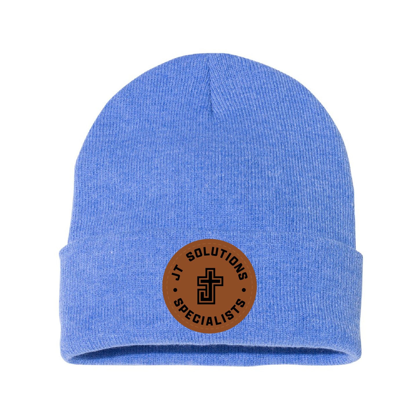 JT Solutions Solid Cuffed Beanie