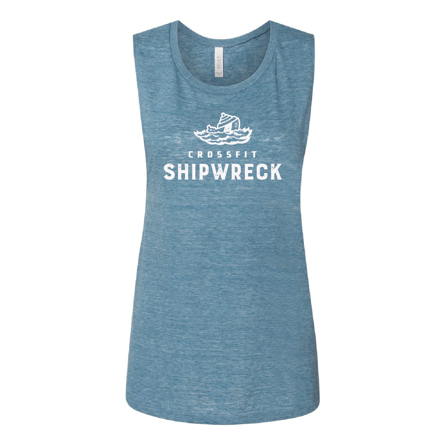 Crossfit Shipwreck Women’s Flowy Scoop Muscle Tank