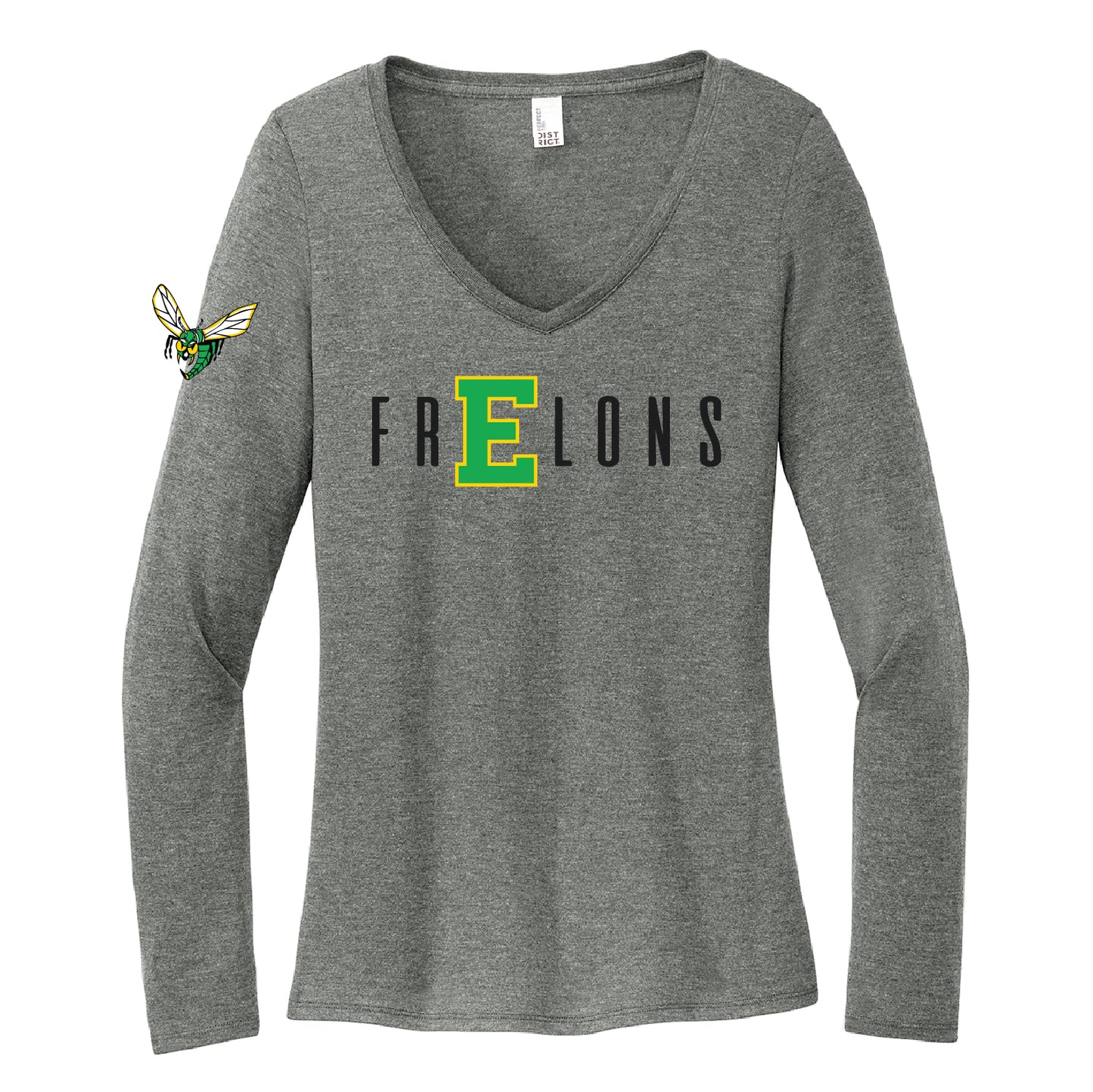 BLOCK E – Women’s Perfect Tri® Long Sleeve V-Neck Tee