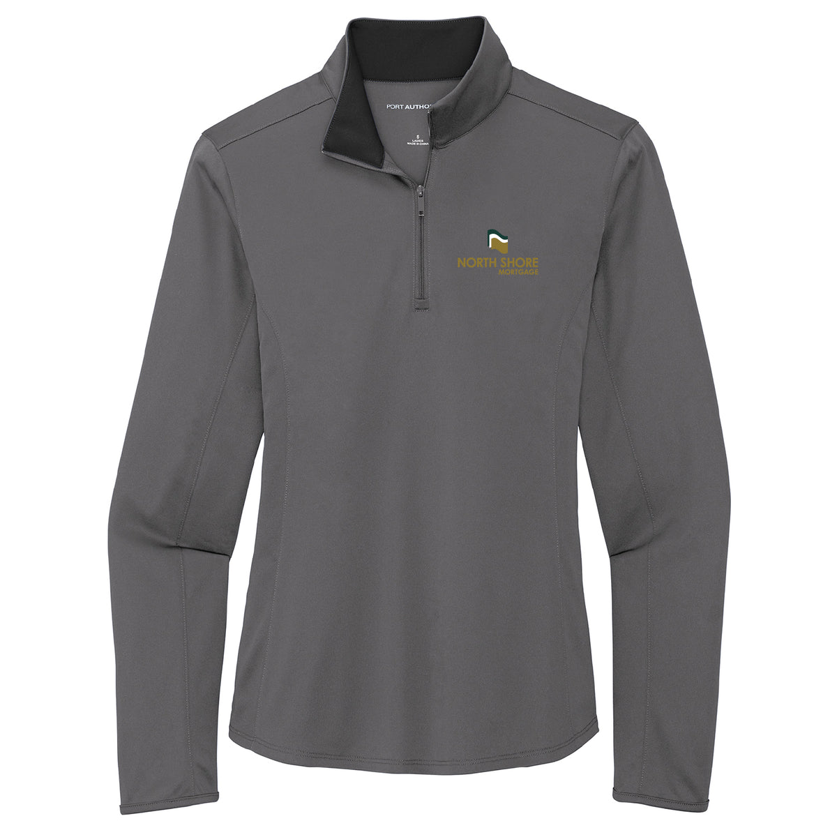 NSB Mortgage Ladies Silk Touch ™ Performance 1/4-Zip Brand Logo