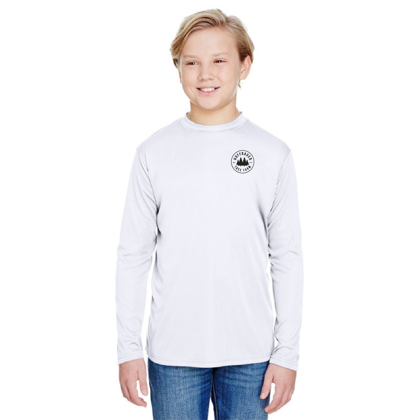 Hoffbauer Youth Long Sleeve Cooling Performance Shirt