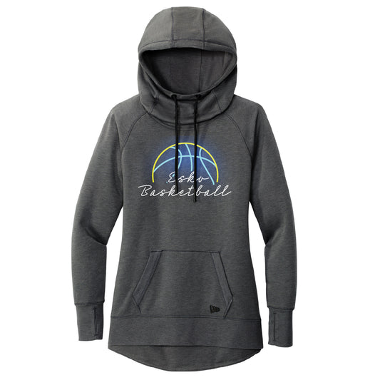 Esko Basketball Women’s Tri-Blend Fleece Pullover Hoodie