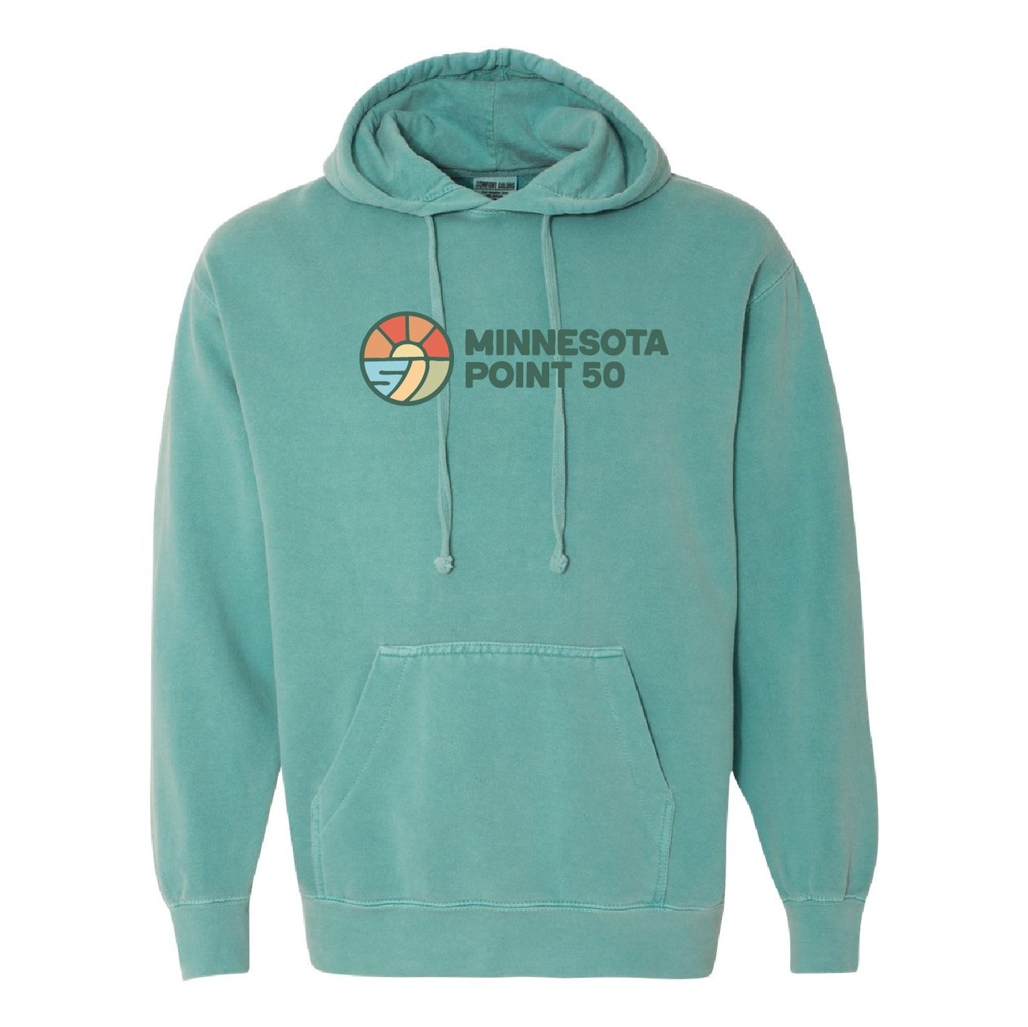 Minnesota Point 50 Unisex Garment-Dyed Hooded Sweatshirt