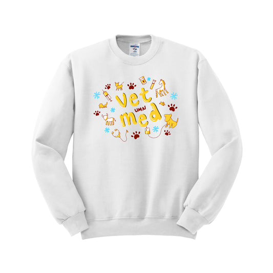 U of M Vet Med SEASONAL Holiday sweatshirt