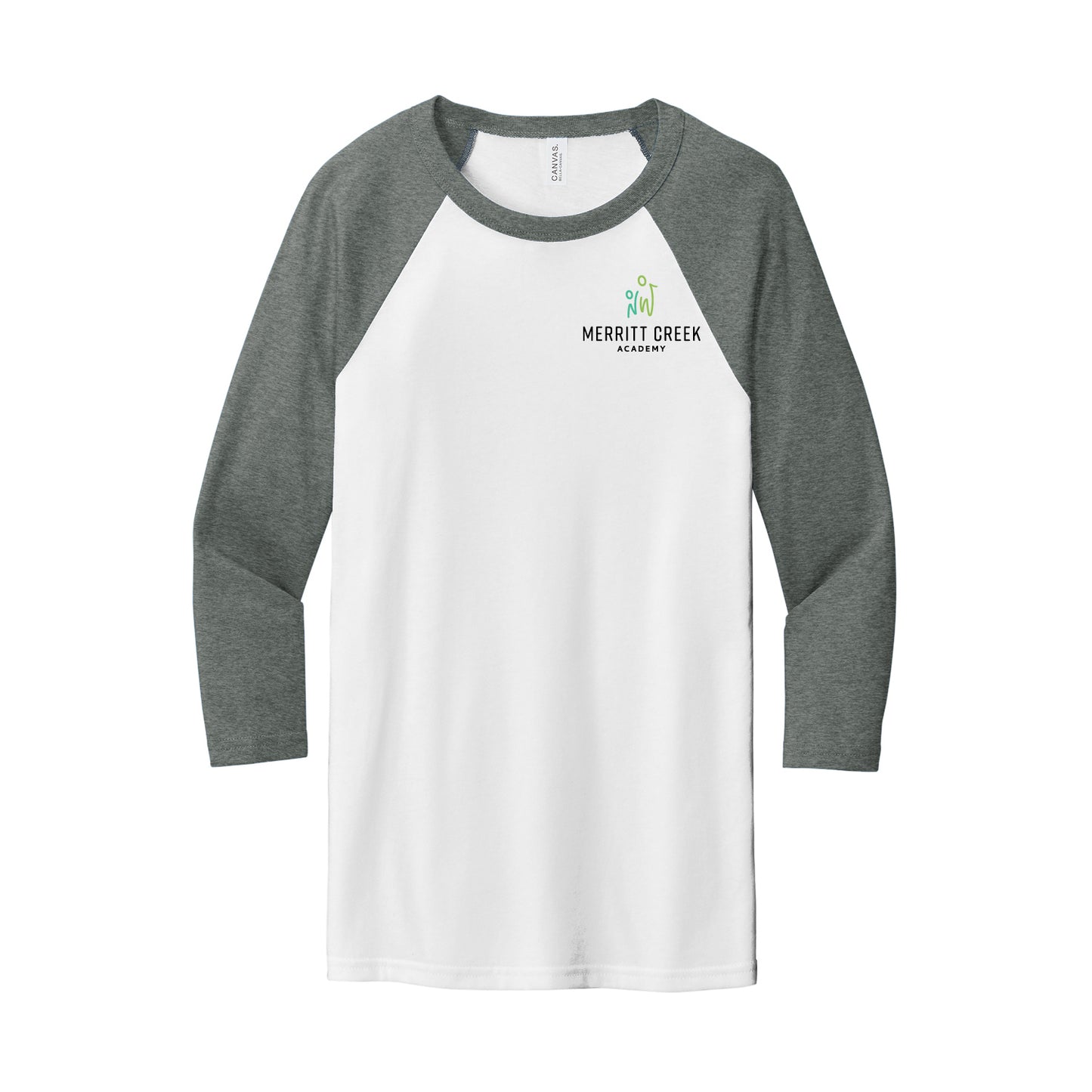 Merritt Creek Academy Raglan Baseball Tee