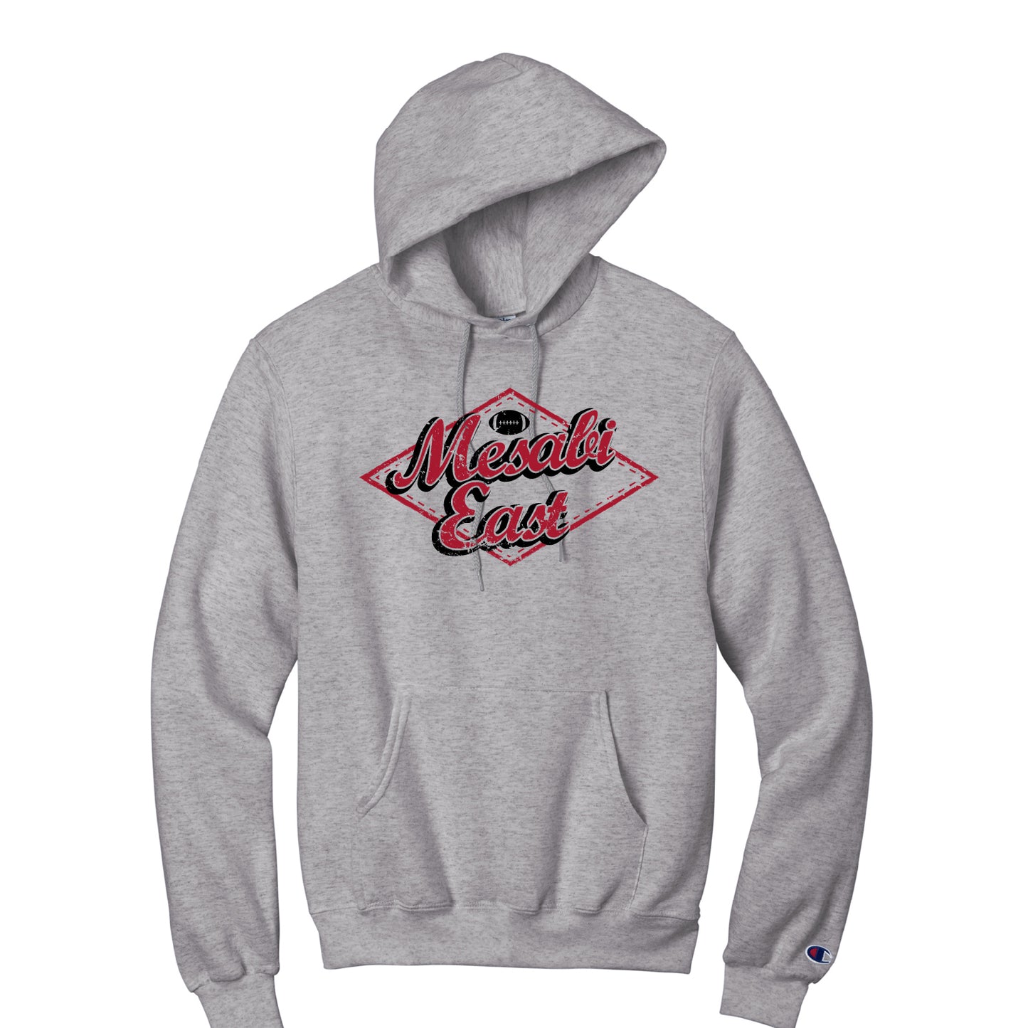 Mesabi East Football Champion® Powerblend® Pullover Hoodie