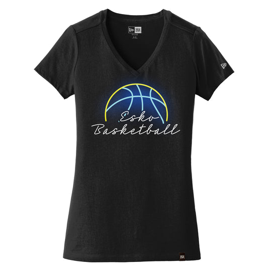 Esko Basketball Women’s Heritage Blend V-Neck Blend