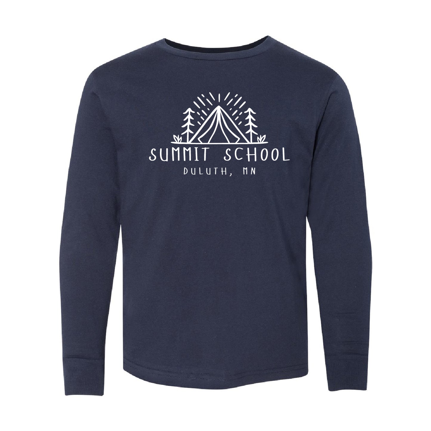 Summit School Youth Fine Jersey Long Sleeve Tee