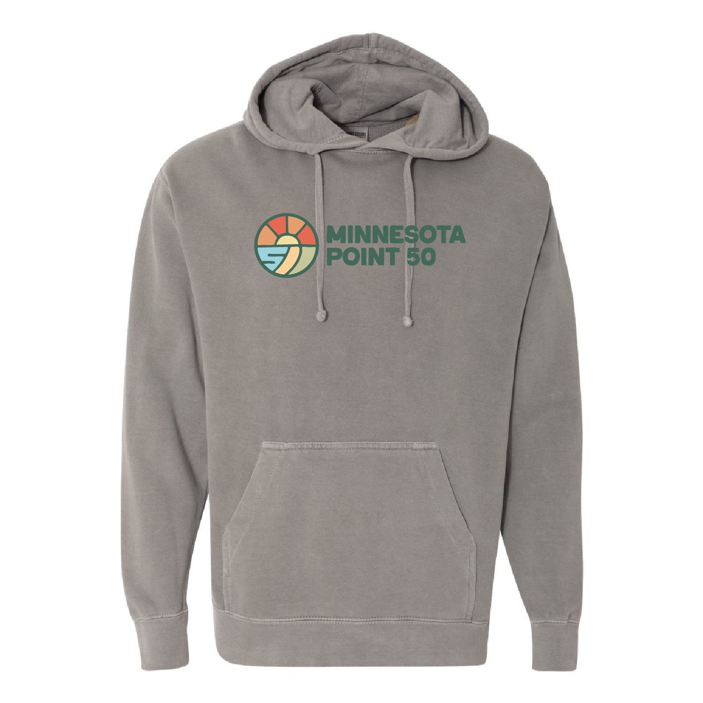 Minnesota Point 50 Unisex Garment-Dyed Hooded Sweatshirt