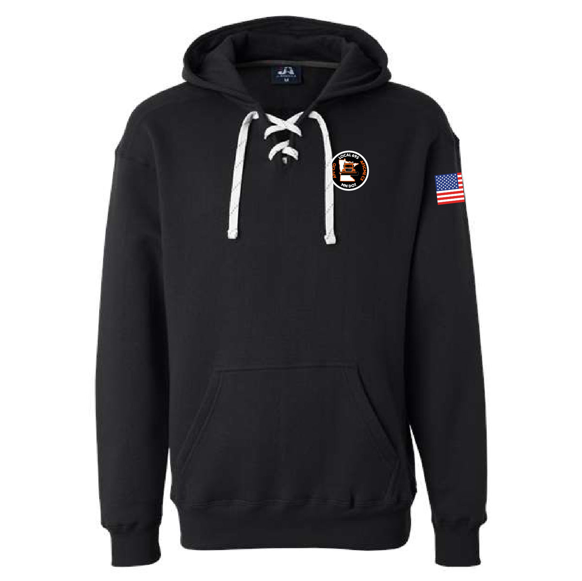 AFSCME Local 695 Men's Sport Lace Hooded Sweatshirt