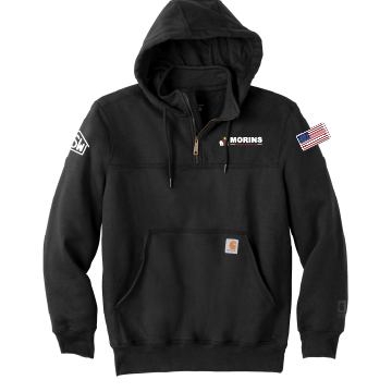 Morins Morin's CT100617 Carhartt ® Rain Defender ® Paxton Heavyweight Hooded Zip Mock Sweatshirt