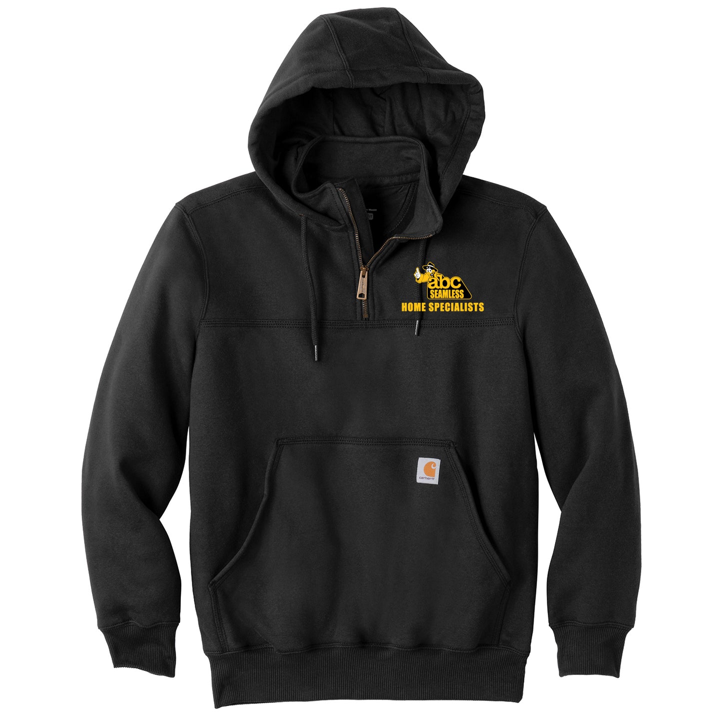 ABC Seamless Siding Carhartt Rain Defender Paxton Heavyweight Hooded Zip Mock Sweatshirt
