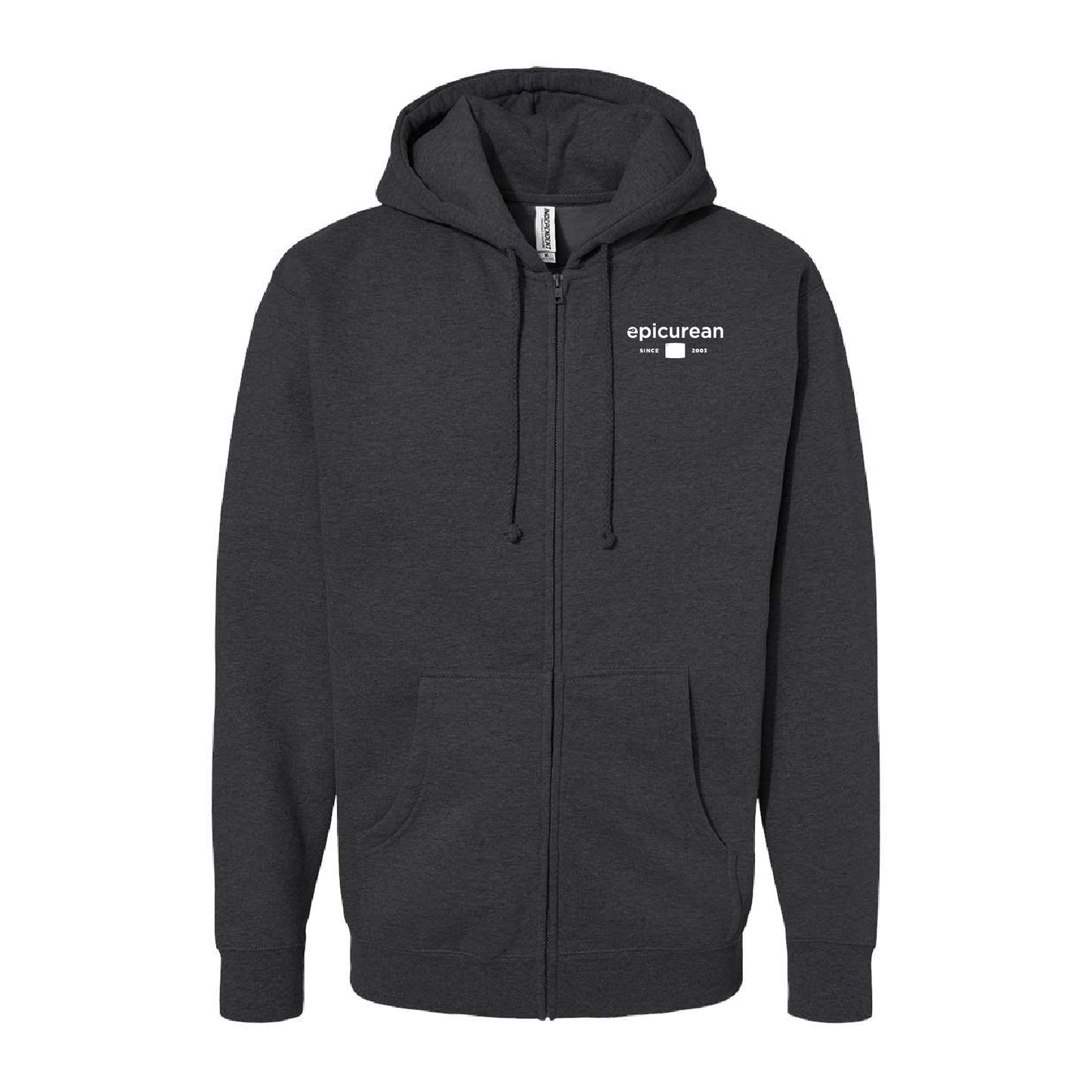 Epicurean Heavyweight Full-Zip Hooded Sweatshirt (Astronaut)