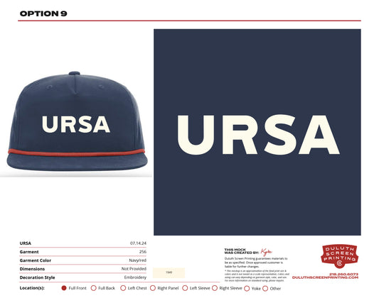 URSA Umpqua Snapback Cap