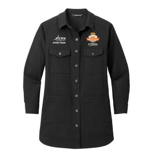 Duluth Oktoberfestival Team Women’s Long Sleeve Twill Overshirt