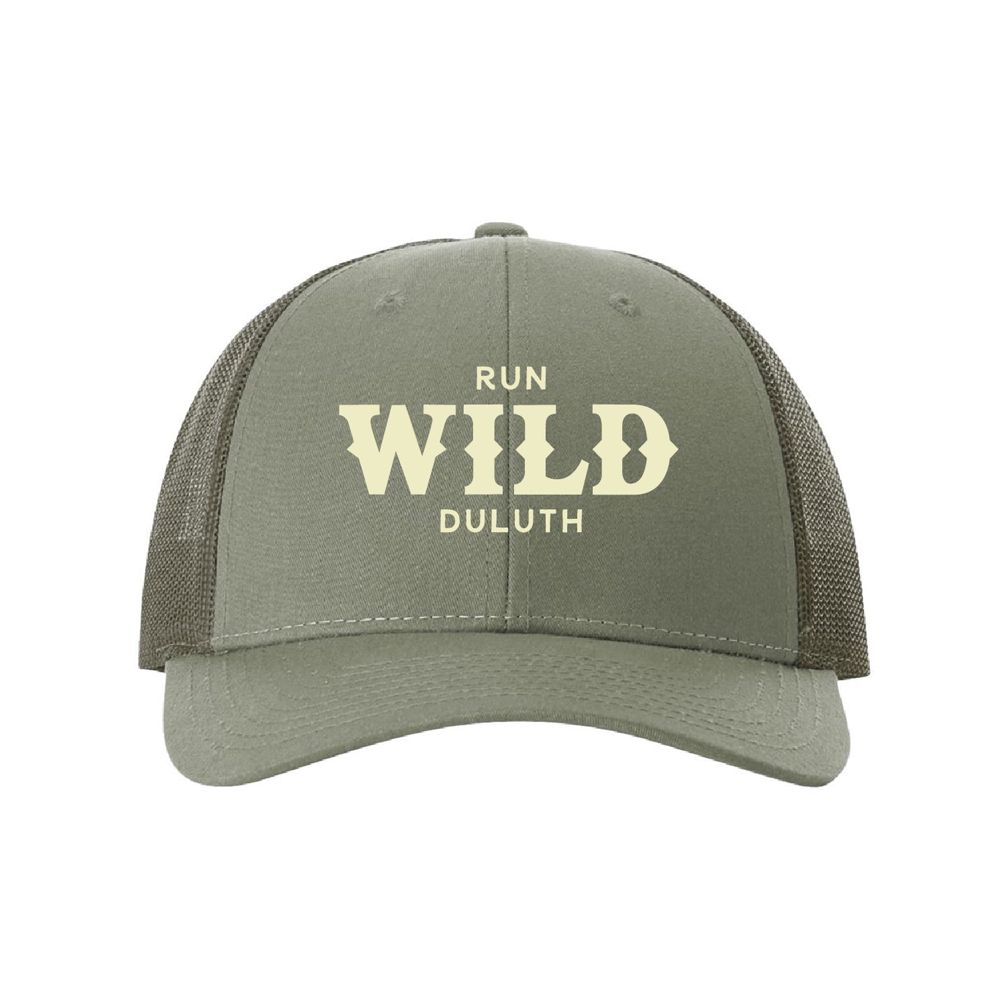 Run Wild Duluth Low Pro Trucker Cap (Stacked)