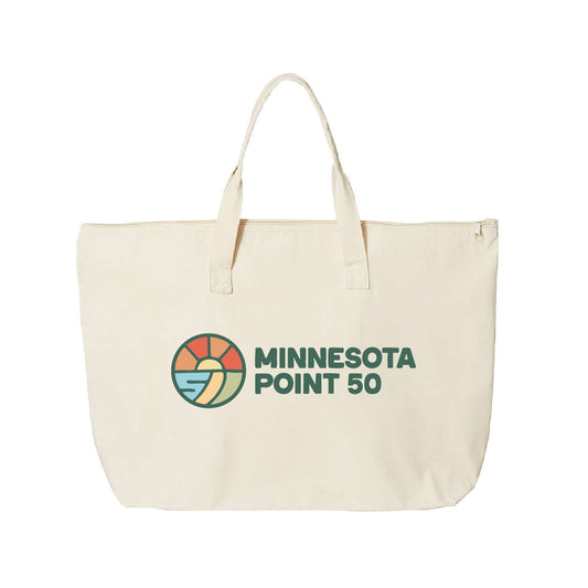 Minnesota Point 50 Tote with Top Zippered Closure