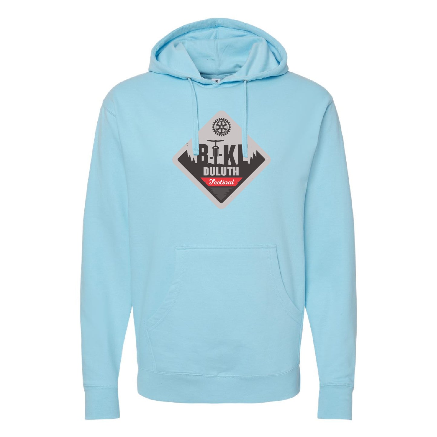 Bike Duluth Festival Horizon Unisex Midweight Hooded Sweatshirt 2