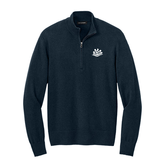 Brightwater Health Easy Care 1/4-Zip Sweater
