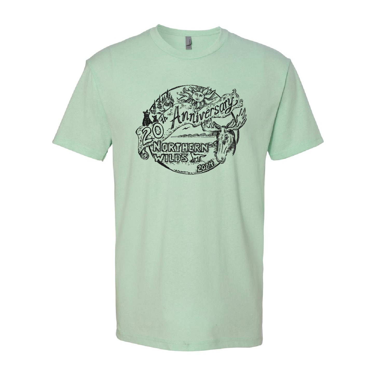 Northern Wilds Unisex CVC Short Sleeve Crew