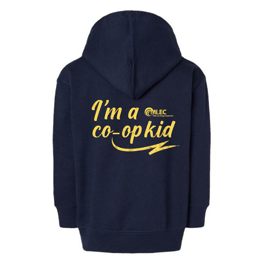 MLEC Toddler Full-Zip Fleece Hoodie Sweatshirt