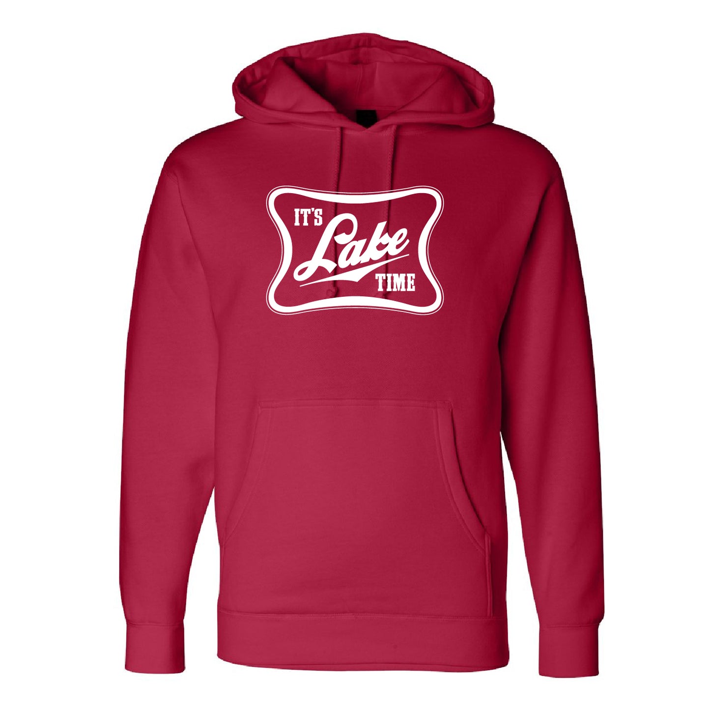 Big Sandy Heavyweight Hooded Sweatshirt It's Lake Time