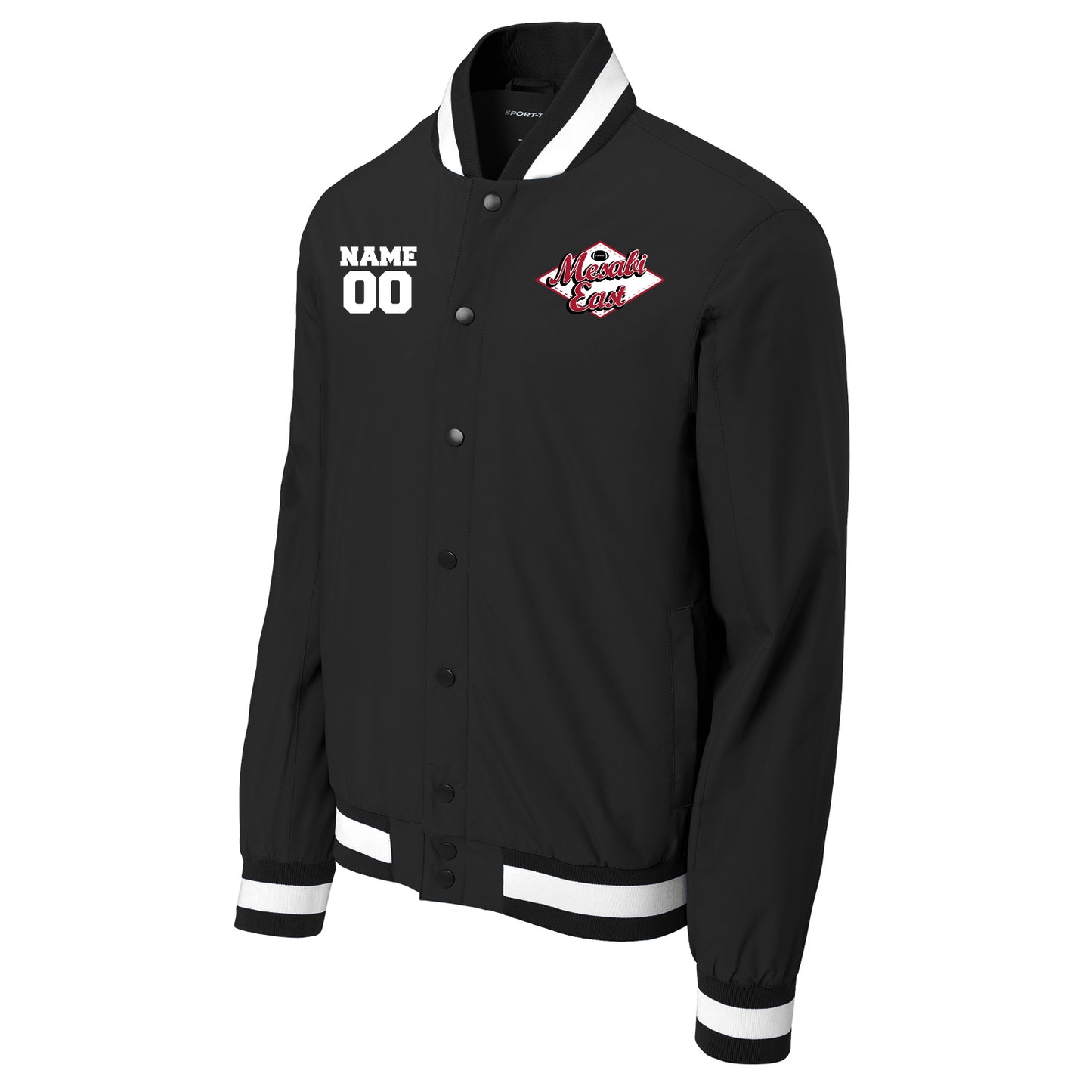 Mesabi East Football Insulated Varsity Jacket