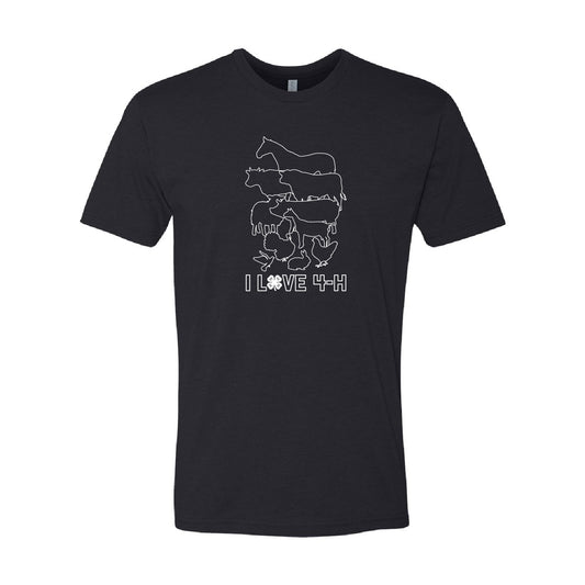 4H Soft Tee Animals