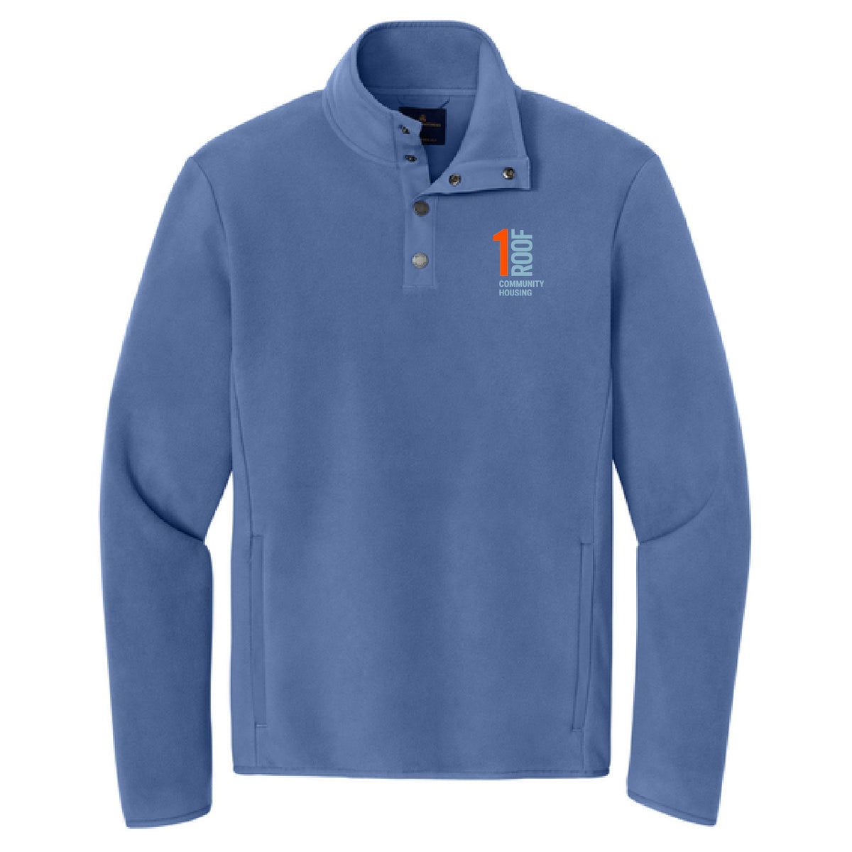 1Roof Housing Brooks Brothers® Fleece 1/4-Snap Neck