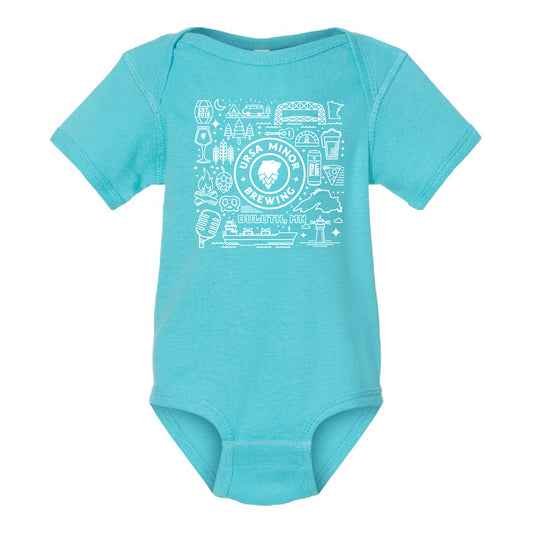 URSA 2025 Rabbit Skins - Infant Baby Rib Bodysuit - 4400