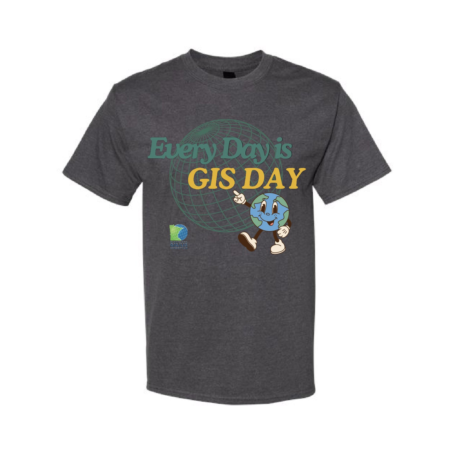 MN GIS/LIS Beefy-T T-Shirt - GIS Day