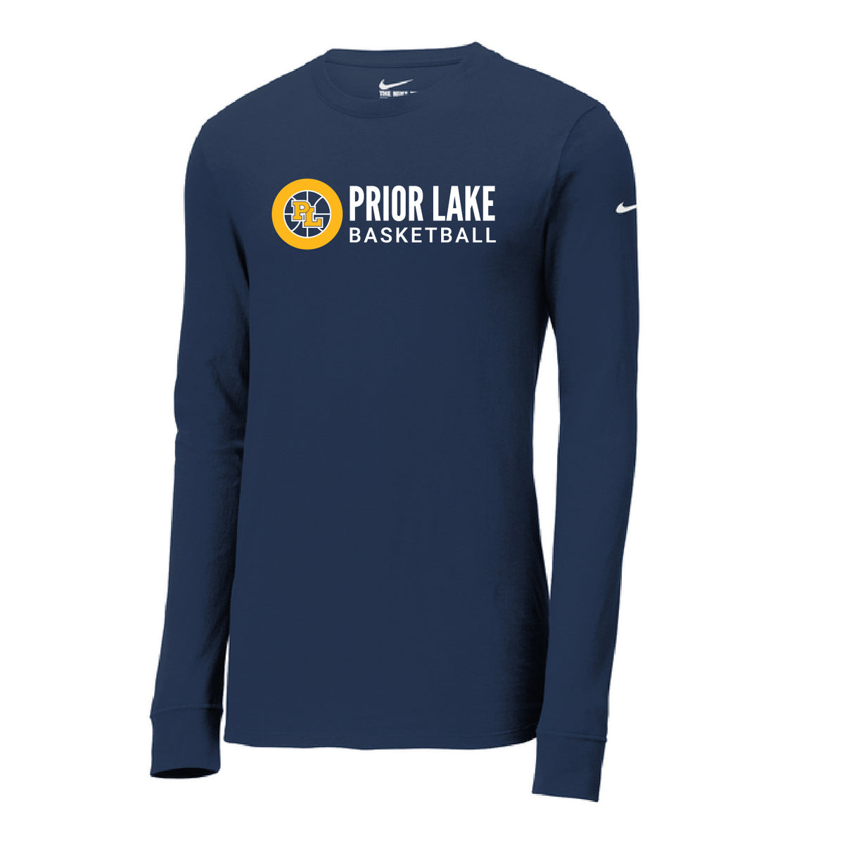 Prior Lake Basketball Nike Dri-FIT Cotton/Poly Long Sleeve Tee