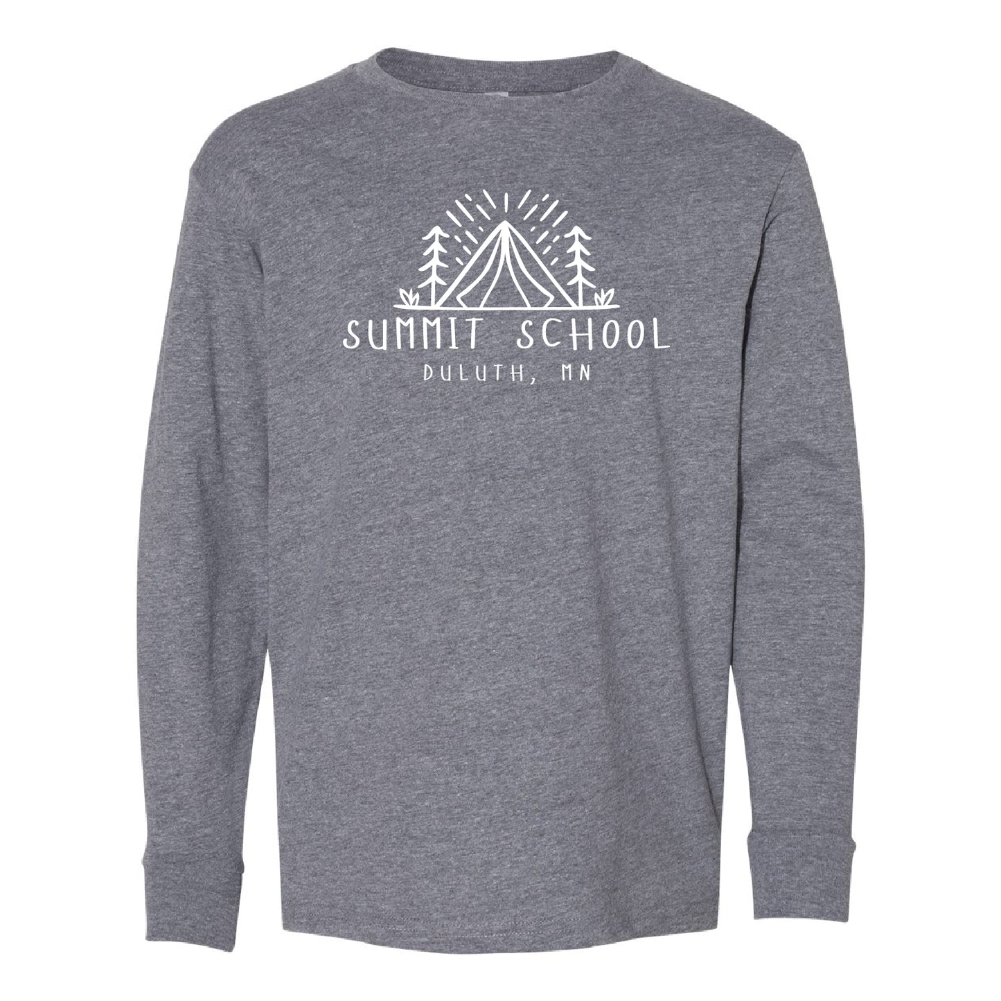 Summit School Youth Fine Jersey Long Sleeve Tee