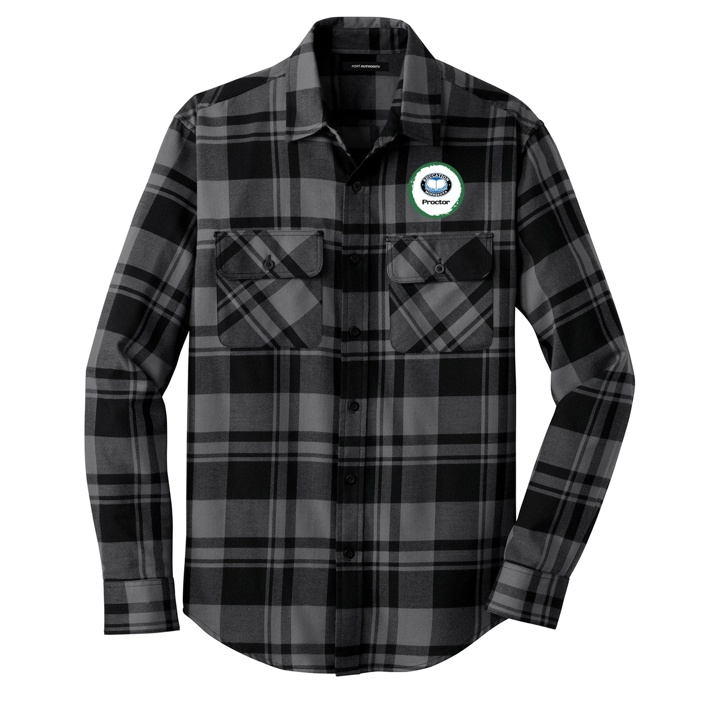 Proctor Teachers Union Plaid Flannel Shirt