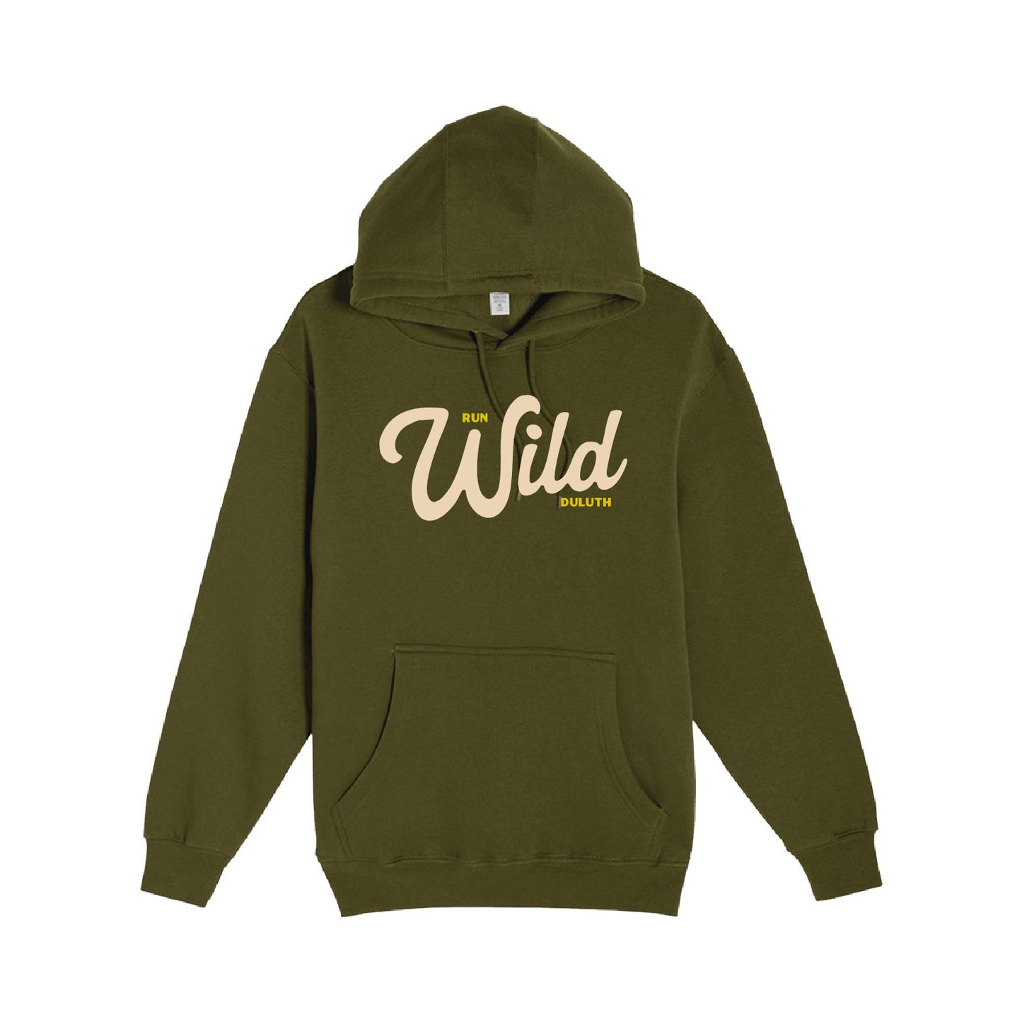 Run Wild Duluth Premium Pullover Hoodie (Script)