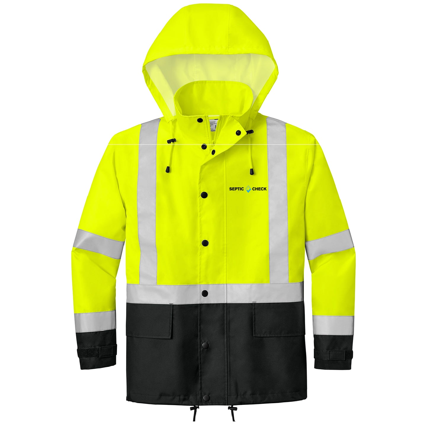 Septic Check ANSI 107 Class 3 Rain Jacket