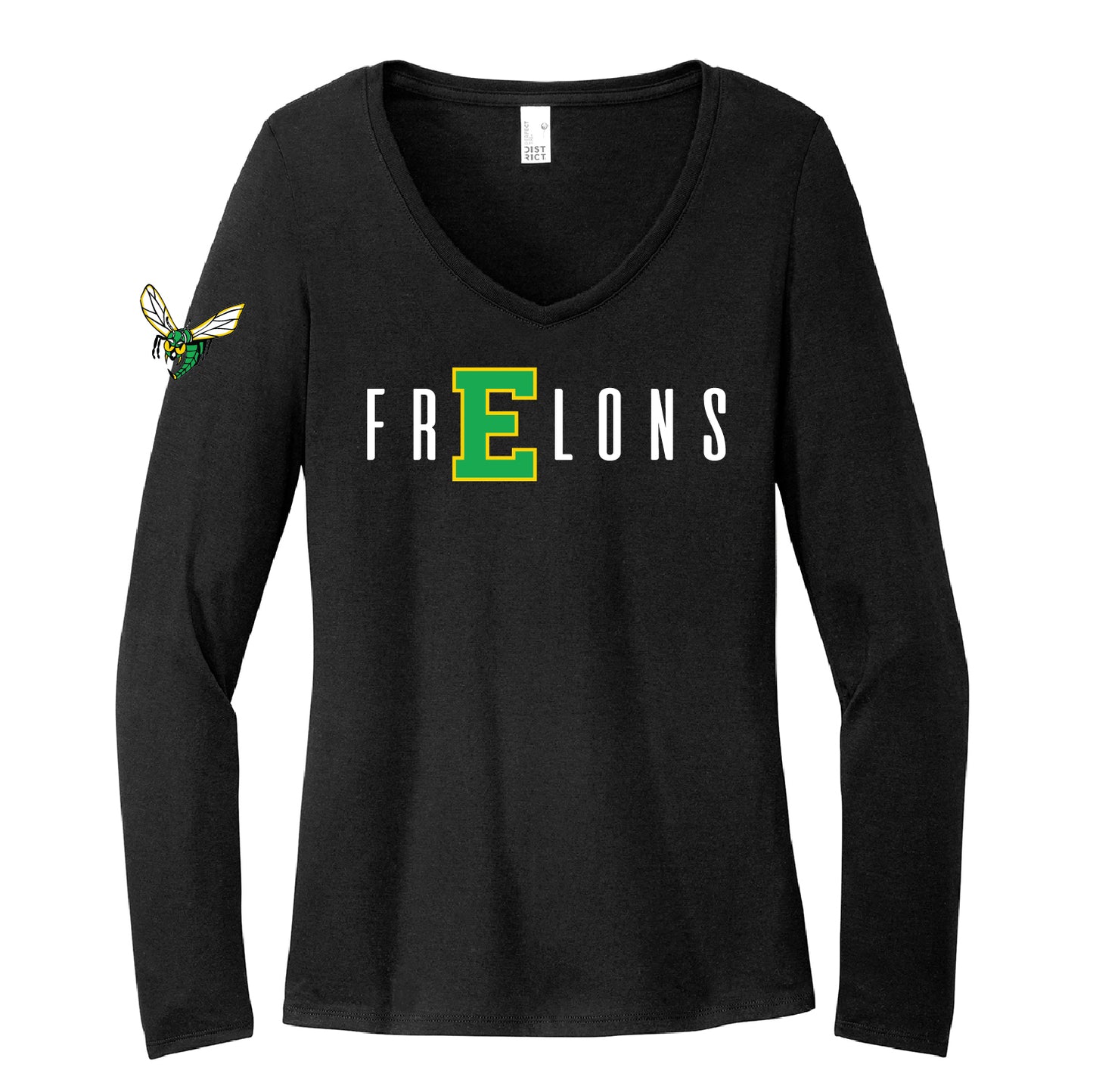 BLOCK E – Women’s Perfect Tri® Long Sleeve V-Neck Tee