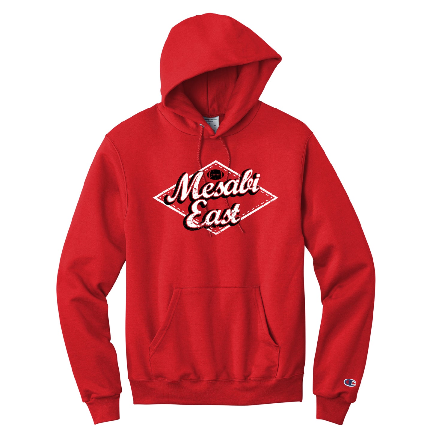 Mesabi East Football Champion® Powerblend® Pullover Hoodie