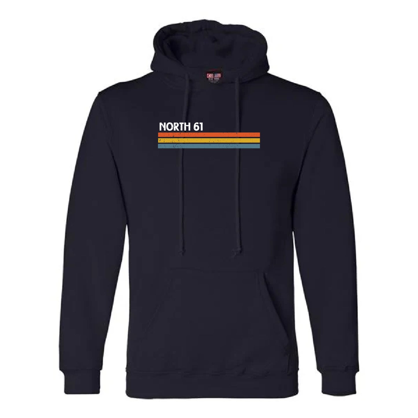 North 61 Unisex USA-Made Hooded Sweatshirt