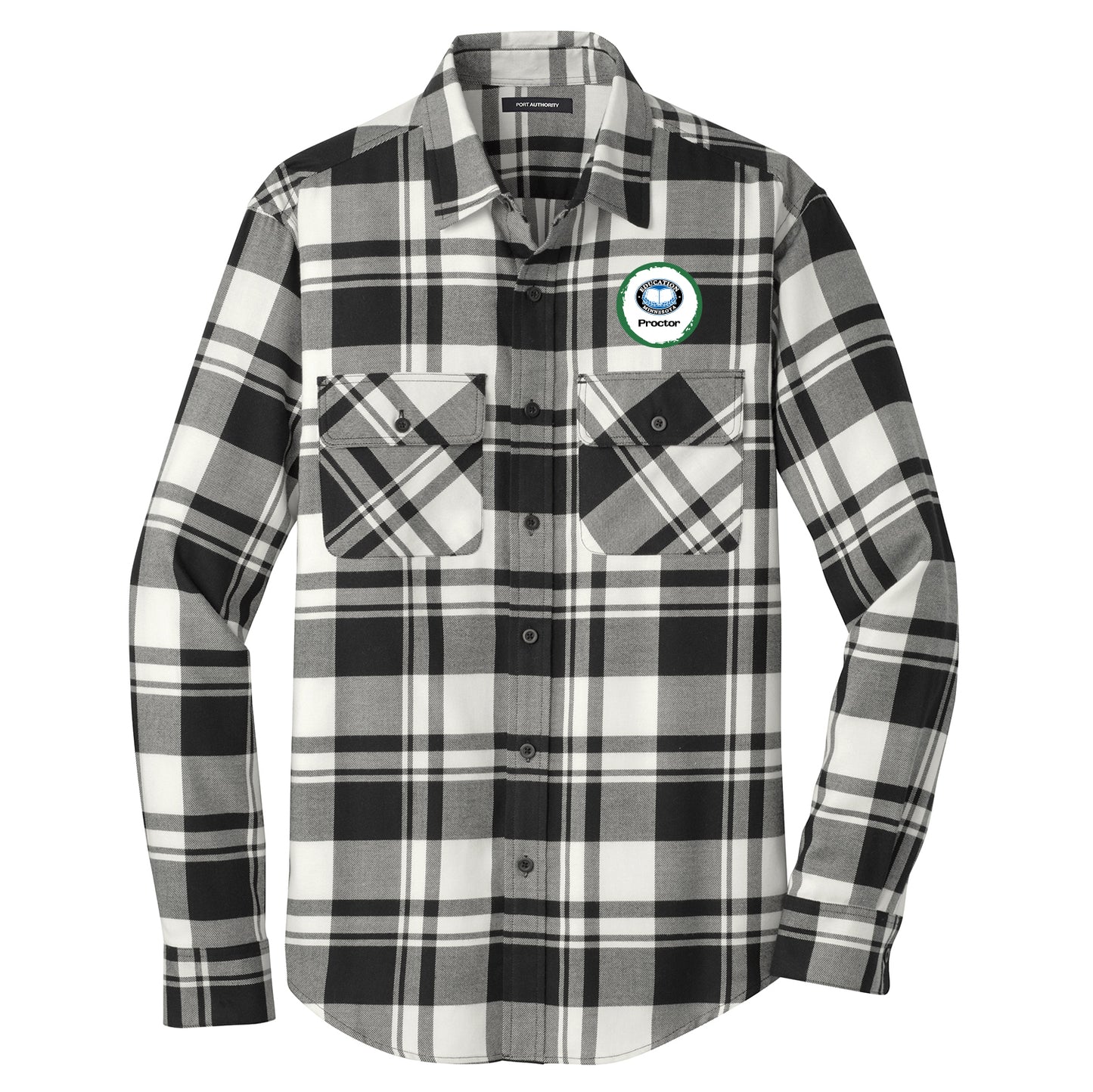 Proctor Teachers Union Plaid Flannel Shirt