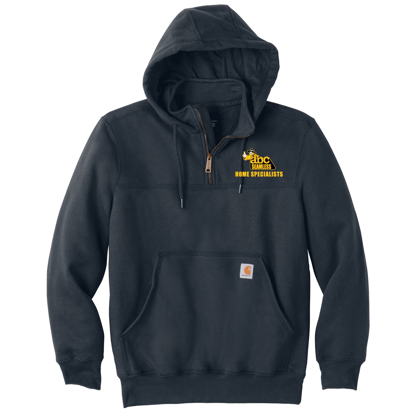 ABC Seamless Siding Carhartt Rain Defender Paxton Heavyweight Hooded Zip Mock Sweatshirt