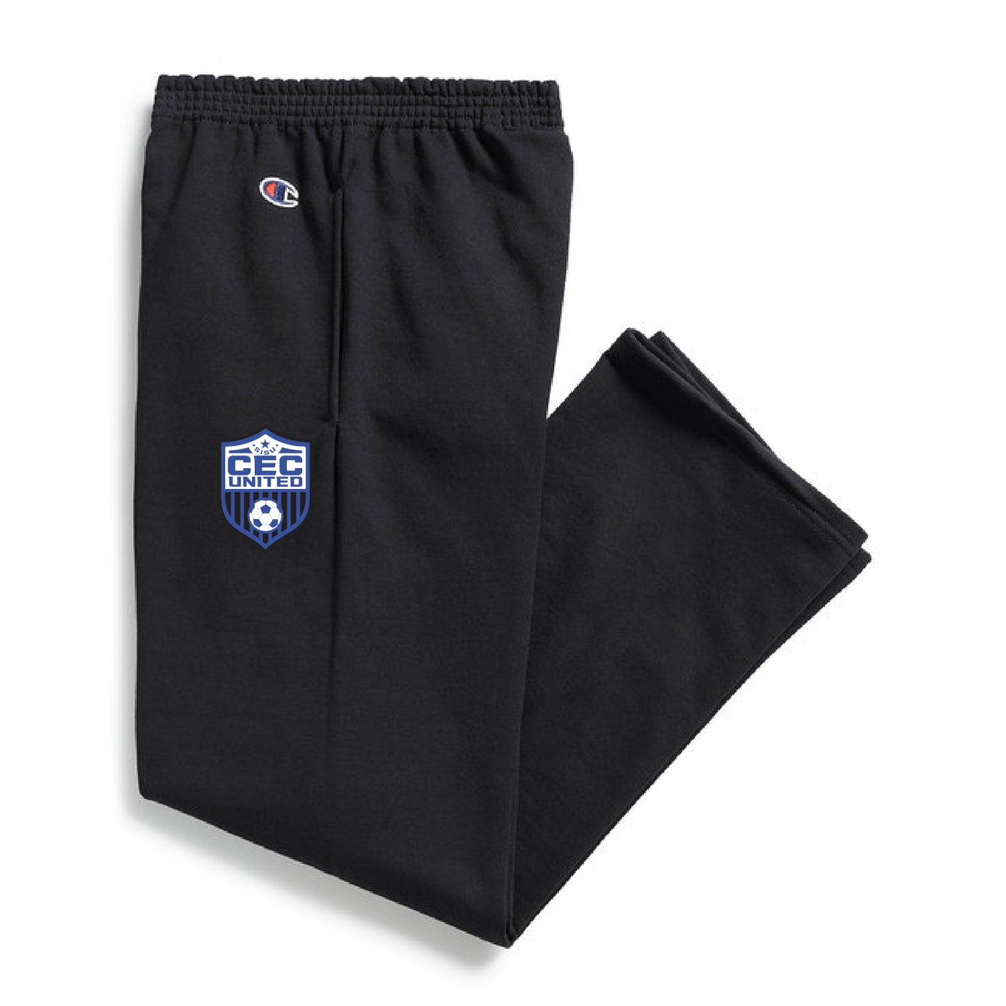 Cec United Champion Youth Powerblend® Open-Bottom Fleece Pant with Pockets