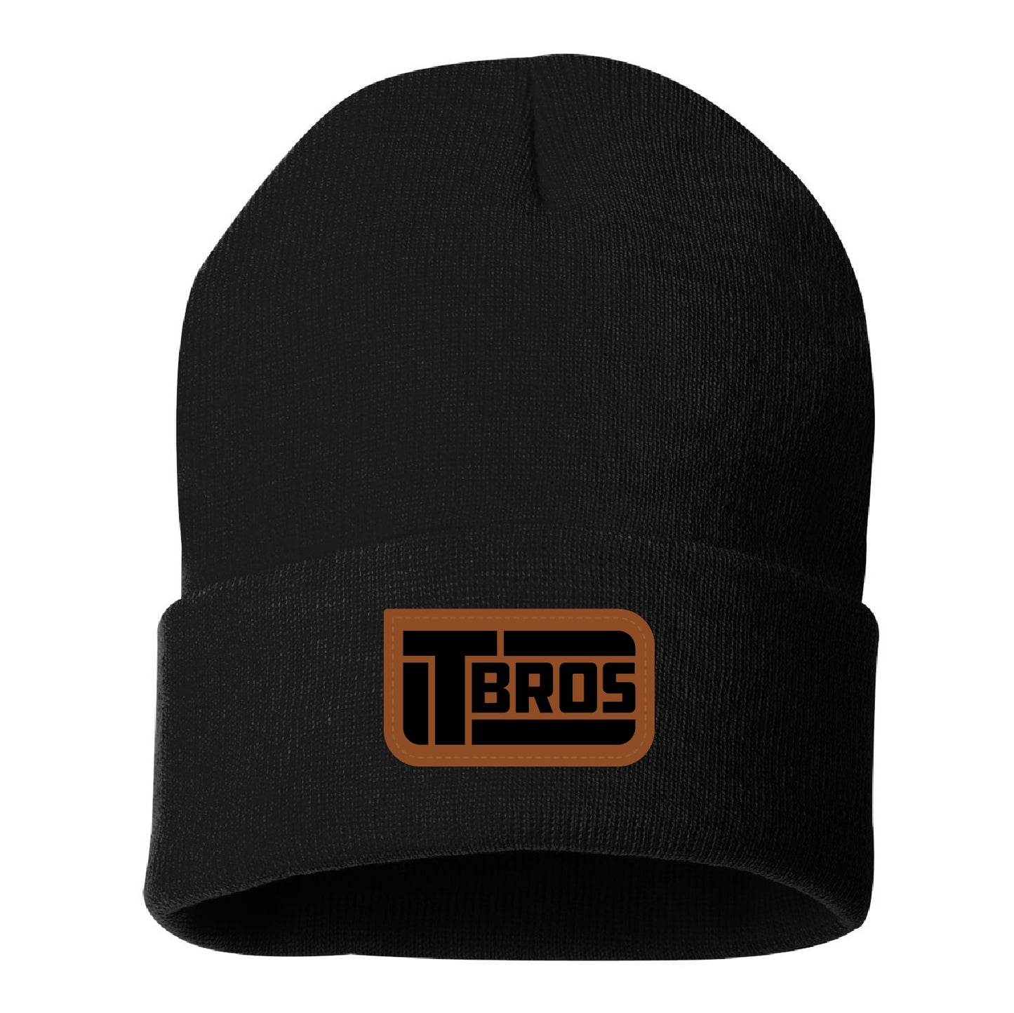 TBros Solid Cuffed Beanie